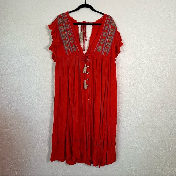 FREE PEOPLE | Will Wait For You Midi Dress - Picture 2 of 10